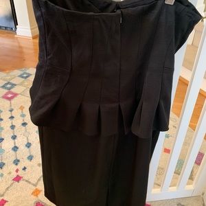 Jessica Simpson Peplum Strapless Dress